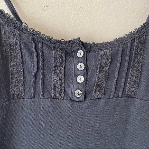 Old Navy Camisole Lingerie Loungewear Lace Women's XS Y2K 90s Whimsigoth - Picture 3 of 5